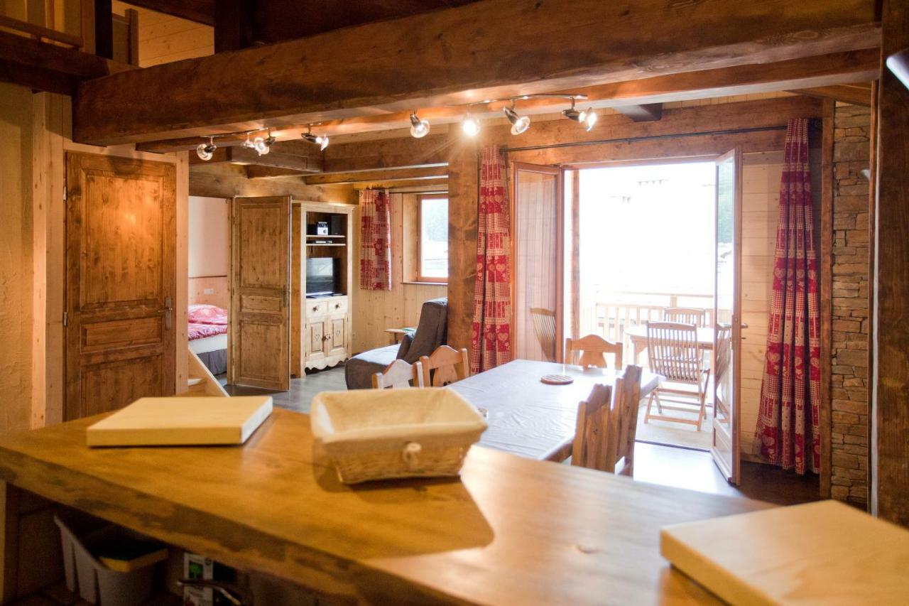 Chalet L'Aubepine Residence B&B Bessans Ngoại thất bức ảnh